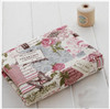 Vintage Rose half meter butterfly printed cotton linen cloth curtain cloth cotton linen fabric DIY handmade material choose