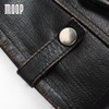 Vintage genuine leather jacket men cow leather motorcycle jackets cowskin real leather coats veste cuir homme cappotto LT1036
