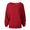 High Quality Sweater Women Autumn Winter Loose Long Batwing Sleeve Sweater Tops New Fashion Pullovers Thin Sweaters Jumper