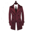 High quality slim trench coat men overcoat mens clothing teenage double breasted outerwear casaco masculino classic casual 9XL