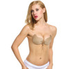 High Quality Sexy woman Self-Adhesive bra Stick On Push up Bust Front Closure Silicone Seamless Strapless Bra Invisible bra