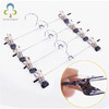 High quality plastic dipping iron trousers rack trouser clamp trousers hanger rack clips outdoor airing support washing supplies