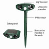 High Quality Outdoor Solar Ultrasonic Dog Repeller Drive Pest Animal Bird Cat Dog PIR Motion Detector LED Indicator