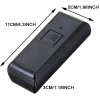 High Quality Newest Black Safe Pet Dog Ultrasonic Aggressive Dog Repeller Train Stop Barking Training Device