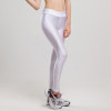 EGNMC Shiny Leggings Bright Shine Skinny Stretch Elastic Women Leggings Solid Color Casual Lady Leggings
