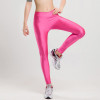 EGNMC Shiny Leggings Bright Shine Skinny Stretch Elastic Women Leggings Solid Color Casual Lady Leggings
