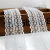 DongCai Lace Trim Ribbon 10 Yards/lot 45mm Apparel Sewing Knit Fabric DIY Embroidered Net Fabric Cord Lace Patchwork Accessories