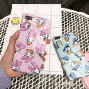 Donald Duck and Daisy phone Cases For iphone 6 6s 6plus 7 7Plus Glossy soft silicon case back cover for iphone 8 8plus