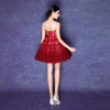 Don's Bridal In Stock Red Embroidery Short Prom Party Cocktail Dresses 2016 Cocktail Dress vestidos de coctel robe cocktail Don's Bridal In Stock Red Embroidery Short Prom Party Cocktail Dresses 2016 Cocktail Dress vestidos de coctel robe cocktail