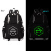 Don Diablo noctilucous backpack student school bag Daily backpack men women Rucksack