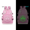 Don Diablo noctilucous backpack student school bag Daily backpack men women Rucksack