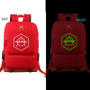 Don Diablo noctilucous backpack student school bag Daily backpack men women Rucksack