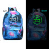 Don Diablo noctilucous backpack student school bag Daily backpack men women Rucksack