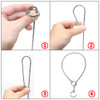 Dog Training Collars Snake P Slip Choke Collar Metal Chain For Dogs Size XS S M Large XL Dogs