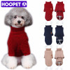 Dog Cat Knit Sweater Kitten Puppy Classic Turtleneck Sweatshirt Knitwear Pet Autumn Winter Coat Clothes Apparel 3 Colors