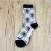 Socks Women Cotton Brand Eiffel Tower Ferris Wheel Printed Crew Long Happy Funny Sox Harajuku Skateboard Dress Designer Meias