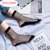 Socks Kancoold Coolbeener Socks Women Sexy Lace Fishnet Net Plain Top-Ankle Short Socks Stylish Drop Shipping