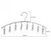 Socks Hanging Clips Stainless Metal Laundry Socks Dry Hangers Washing Clothes Airer Dryer Rack Hanger Clothing Hanging Racks Socks Hanging Clips Stainless Metal Laundry Socks Dry Hangers Washing Clothes Airer Dryer Rack Hanger Clothing Hanging Racks