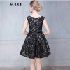 SOCCI Custom made New girls Black Lace short cocktail dresses for juniors  Short Prom Dress Formal Wedding Party Gowns Plus size
