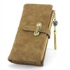 SoAr Wallet Women Luxury Brand Coin Purse Bag Female Clutch Handbags Tassel Long Nubuck Leather Wallets Fashion Famous Design