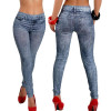 snowshine #1501  Womens Denim Snowflake Skinny Stretch Sexy Pants Soft Tights Leggings FREE SHIPPING