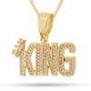 Snoop Dogg x King Ice - The Mini Crowned King Necklace (.925 Sterling Silver)