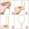 Snake Chain Dog Show Collar Heavy Metal Chain Dog Training Choke Collar Strong Chrome or Gold 3mm 4mm 5mm