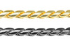 Snake Chain Dog Show Collar Heavy Metal Chain Dog Training Choke Collar Strong Chrome or Gold 3mm 4mm 5mm