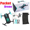 JY018 ELFIE WiFi FPV Aircraft Mini Foldable Selfie Drone RC Drones with 2MP Camera HD FPV Professional H37 720P RC Airplane