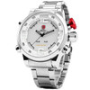 Men sports watches Army Military Wristwatches digital calendar LED steel Reloj Hombre