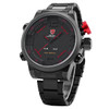 Men sports watches Army Military Wristwatches digital calendar LED steel Reloj Hombre