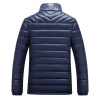 JUNGLE ZONE Mens Winter Thick Warm Down Jacket Casual Long Coat 95% White Duck Down Jackets Collar jackets Men down jacket 060
