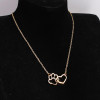 Pet Paw Footprint Necklace