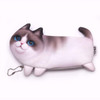 (1pcs/sell) 3D Funny Cat Womens Travel Cosmetic Bags High Quality Makeup Bag Make Up Bag Neceser Luxury Brand Famous Brands Hot