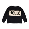 "Hello" Style 2017 New Family Matching Outfits Autumn Winter Casual Sweater For Mother Daughter Son Family Clothe Family Set