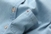 GOPLUS 2018 Denim Shirt Women Blouses Blue Long Sleeves School Shirts Jeans Turn Down Collar Blusas femininas Tops C4273