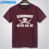 GOONIES NEVER SAY DIE T Shirts Men Hip Hop Man Rock T-Shirt Cotton O Neck Mens Casual Short Sleeves Tops Tees Free Shipping