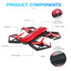 GoolRC T33 Drone With Camera VS JJRC H43WH WIFI FPV 720P HD Shoot Quadcopter Folded G-sensor Mini RC Selfie Pocket Helicopter