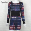 Goodbuy 2016 New Arrival Plaid Women's Dress Printed O-neck Long Sleeve Dress Office Casual Women Winter Dress Vestido De Festa Goodbuy 2016 New Arrival Plaid Women's Dress Printed O-neck Long Sleeve Dress Office Casual Women Winter Dress Vestido De Festa