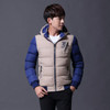 Good Quality Men Down Jacket Print Thick Parka Fashion Hooded Winter Coat Male Warm Jacket Free Shipping