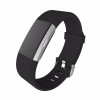 Good Price! COMLYO Diamond Silicone Band For Fitbit charge 2 Heart Rate Smart Bracelet WatchBand Strap Stainless Steel Buckle