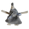 Gomaomi 21.5*14cm Rabbit Elephant Shape Stuffed Dog Squeaking Toy Goods for Pets 2 styles