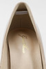 GENSHUO Women Pumps Nude Pointed Toe High Heel Shoes Stiletto High Heels Ladies Spring Autumn Steel Heel 12 10 8 cm Big Size