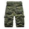 FAVOCENT Brand 2017 summer new fashion big size cotton army camouflage cargo shorts men's multi-pocket loose Bermuda Trousers 44