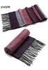 faux wool winter scarf men luxury brand striped cashmere scarves tassel pashmina,echarpe hiver Homme,bufandas 2017