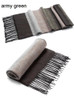faux wool winter scarf men luxury brand striped cashmere scarves tassel pashmina,echarpe hiver Homme,bufandas 2017