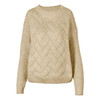 FATIKA 2017 New Fashion Women's Sweaters And Pullover Sleeve Crew neck Knitted Sweater Jumpers Loose Outwear Tops