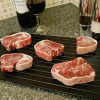 Fast Defrosting Tray Magic Metal Plate Defrosting Tray Safe Fast Thawing Frozen Meat Defrost Kitchen Tool