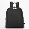 Fasion New Anti Theft Backpack Travel Backpacks For Teenage Girls Women Solid Softback Zipper Casual Rivet Backpack Oxford Bag