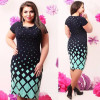 Fashionable Office Women Dress Large Sizes New 2017 Plus Size Women Clothing 6XL Summer Dress Casual  Long Sleeve Bodycon Dress